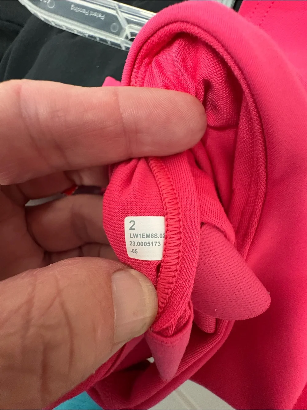 Lululemon pink tank top size 2